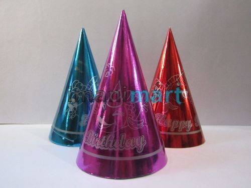 Paper birthday cap, Occasion : Parties celebrations