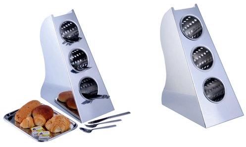 Stainless Steel Cutlery Holder, Size : 11.5 cm