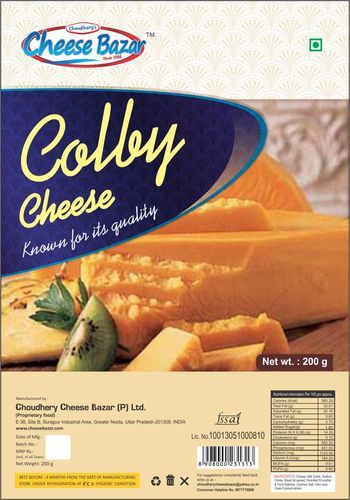 Colby Cheese, Packaging Type : Carton