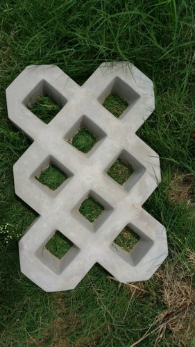 Concrete Garden Grass Paver, Shape : Hexagon
