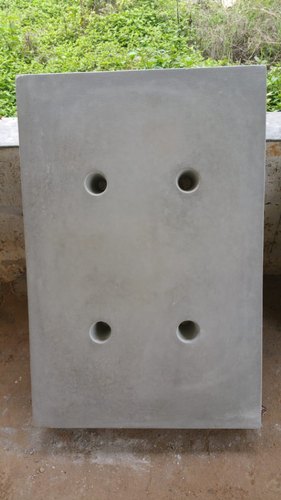 Polished Precast Drain Slabs, for Construction, Color : Grey