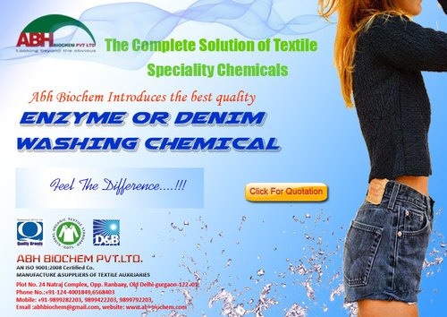 denim washing chemicals