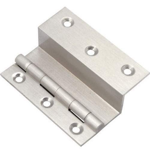 Polished Stainless Steel L Hinges, for Door Fitting, Color : Grey