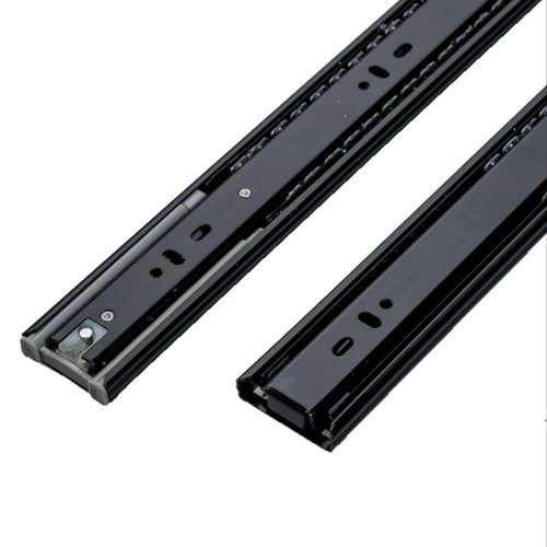 Polished Mild Steel Telescopic Channel, for Fittigs, Color : Black
