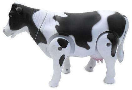 Cow Toys, for Personal, School/Play School, Amusement Park, Color : White, Black