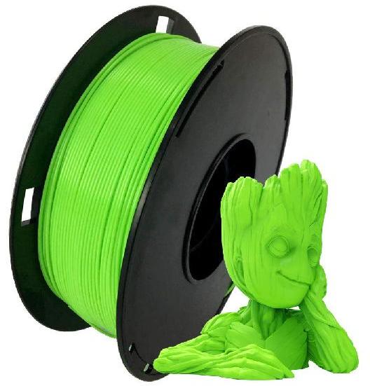 Green ABS Filament, for FDM 3D Printer, Pattern : Plain