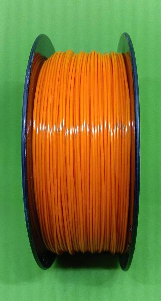 Orange PETG Filament, for FDM 3D Printer, Pattern : Plain