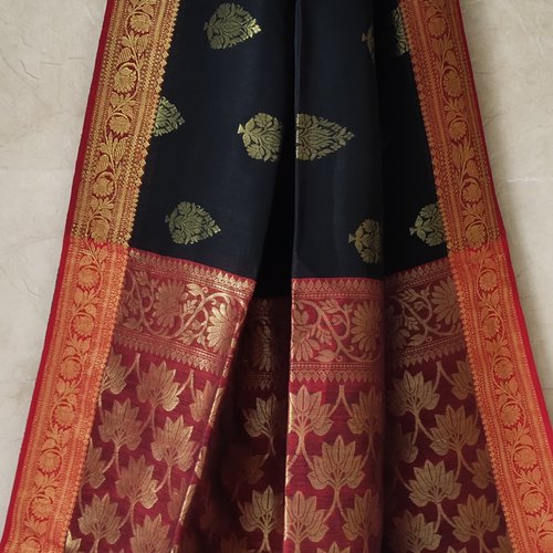 Banarasi Saree, Saree Length : 6.3 m (with blouse piece)