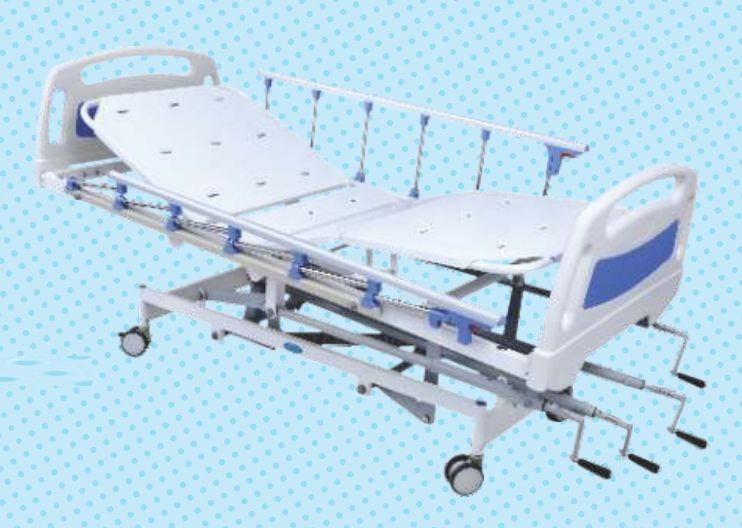 Super Deluxe Manual ICU Bed
