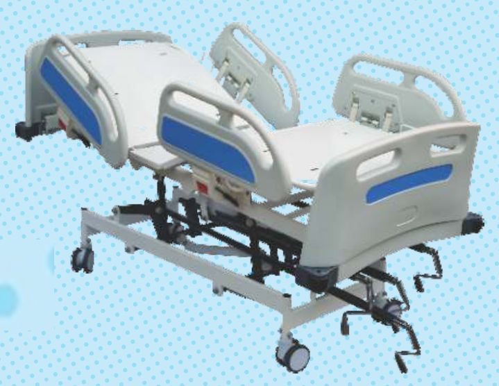 Rectangular Super Royal Manual ICU Bed, for Hospital, Size : Standard