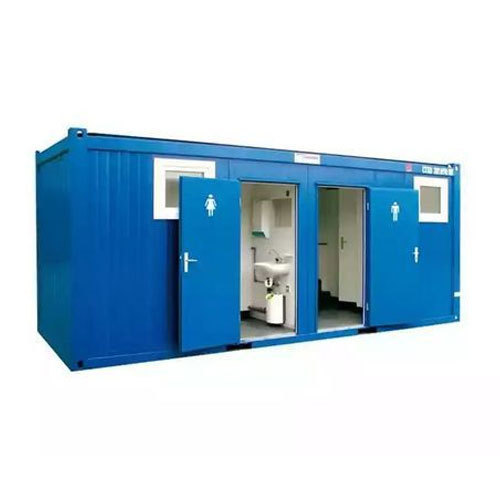 MS Prefabricated Toilet Cabin, Size : 12 x 4 x 9 feet