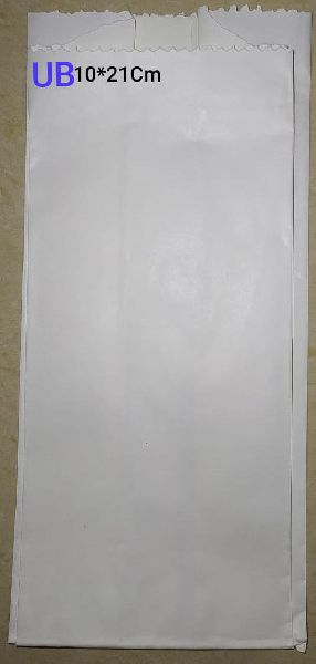 14x27 cm white paper Bag