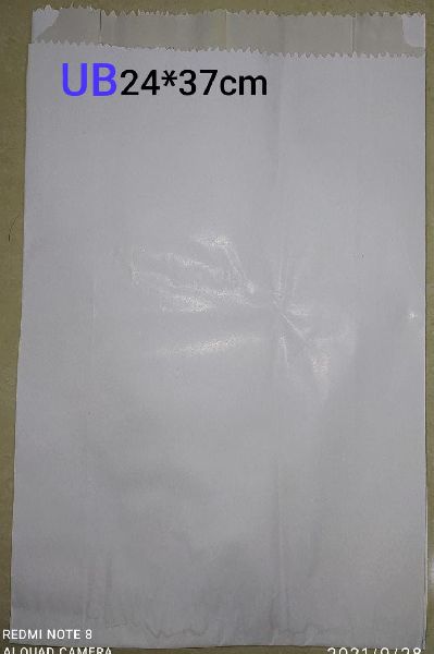 24x37 cm white Paper Bag
