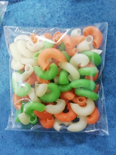 Five fingger Tricolor Pasta, Packaging Type : Plastic Bag