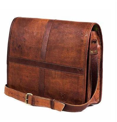Leather Laptop Bag, for Office, Style : Clutch