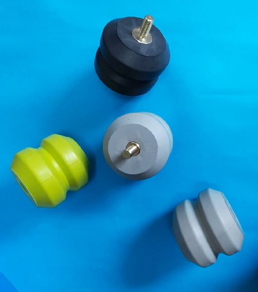Round Rubber Anti Vibration Mounts, for Fittings, Color : Multicolor