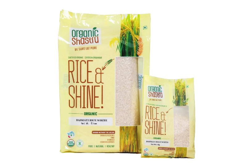 Organic Shastra Basmati Rice, Packaging Type : Pp Bags