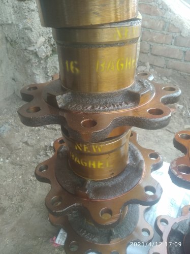 Collar Type Tractor Trolley Hub, Feature : Fine Finishing