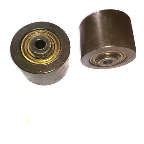 Round Mild Steel Industrial Guide Roller, Color : Brown