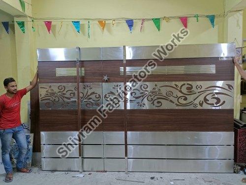 Polished Stylish Stainless Steel Gate, Feature : High Quality, Shiny Look