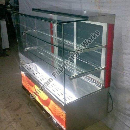 Stainless Steel Display Freeze Food Counter, For Restaurant at Rs  12000/running feet in New Delhi