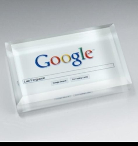 Rectangular Acrylic Paper Weight, for Corporate Gifts