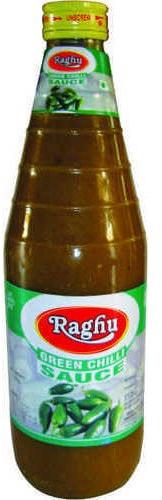 Raghu Green Chilli Sauce, Packaging Type : Bottle