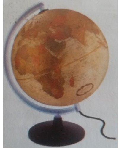 Pasco Plastic Antiquity Globe, Color : Golden
