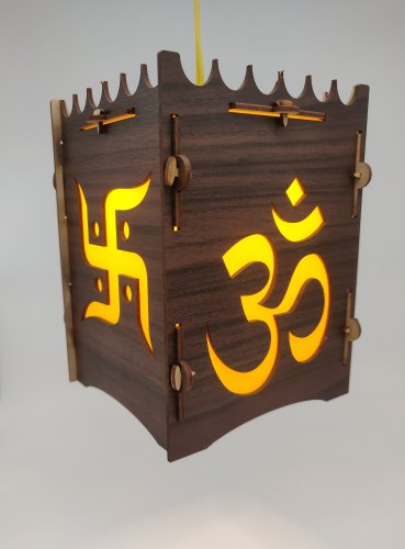 Wooden diwali lantern, Style : Handmade