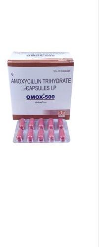 OMOX-500 Amoxycillin Capsule, Packaging Type : 10x10