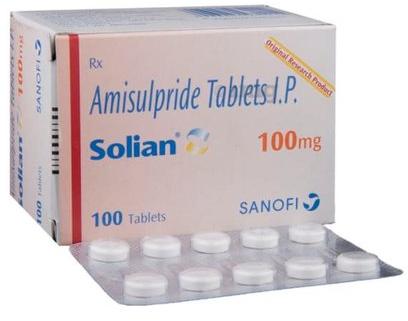 Amisulpride, Form : Tablet