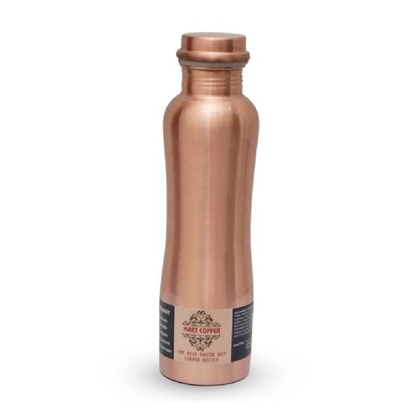 Copper Curve Water Bottle, Packaging Type : Box