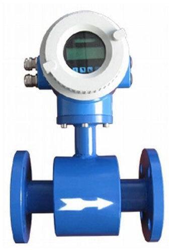 Stainless Steel 0 To 1000 Hz Electric Powder Coated Online Flow Meter, for Industrial, Packaging Type : Carton Box