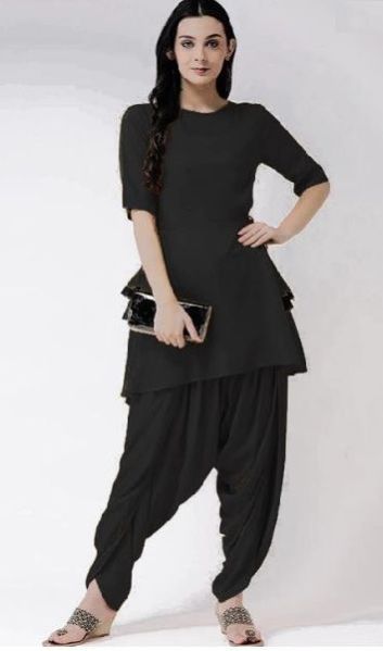 Designer Kurti With Dhoti