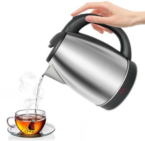 Buyerzone Stainless Steel Electric Kettle, Color : Silver