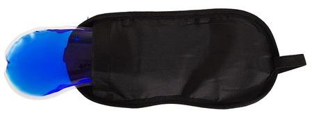 Buyerzone Cotton Sleeping Eye Mask, for Personal, Color : Black