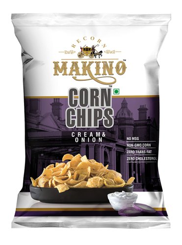Makino Corn Cream Onion Chips, Packaging Size : 60 Gms