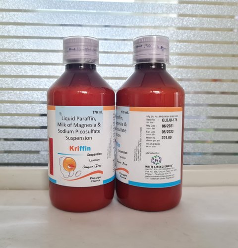 Kriffin Sodium Picosulfate, Packaging Type : Bottle