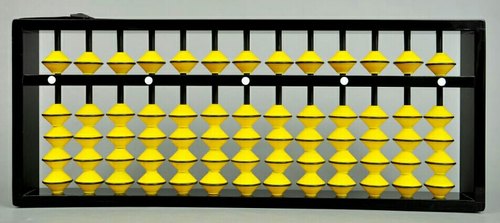 Wooden Master Abacus, Color : Yellow