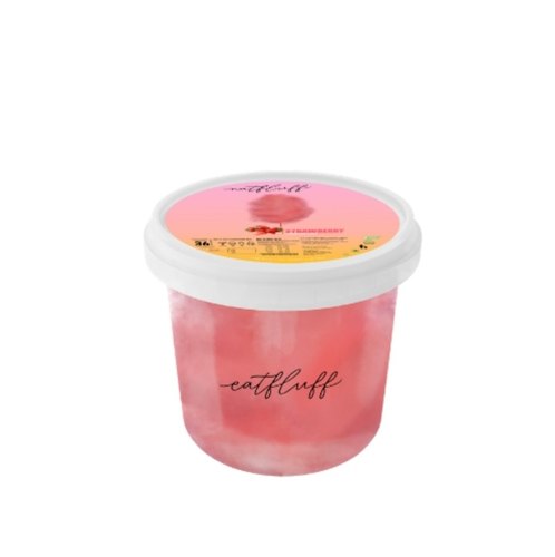 Eat fluff Cotton Candy Tubs, Color : Pink