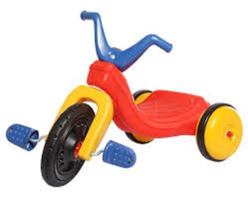 Plastic Tricycle, Color : Red