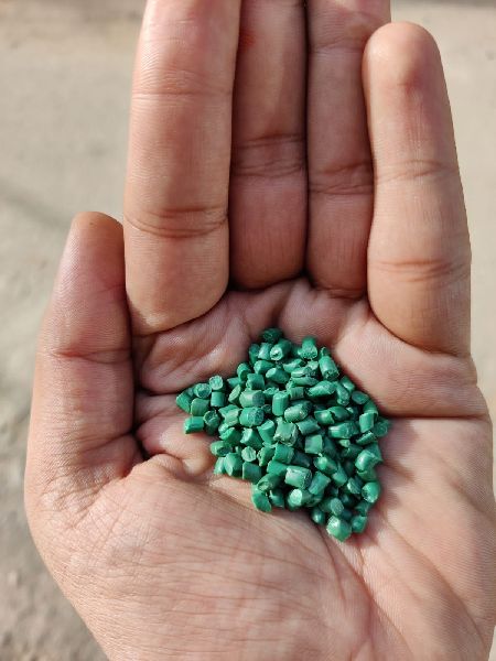 Green PP Granules, for Making Plastic Material, Feature : Recyclable