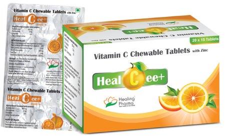 Healcee + Vitamin C Chewable Tablet
