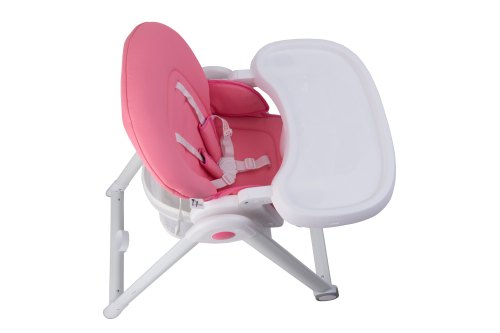 Toyhouse Metal Baby High Chair, Color : Green, Pink