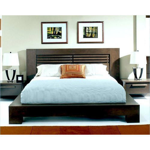 Polished double bed, Size : 10x6feet, 12x6feet, 14x6feet