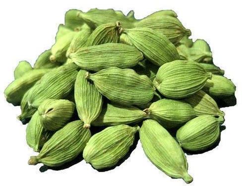 Green Cardamom, for Cooking, Spices, Food Medicine, Packaging Type : Plastic Pouch