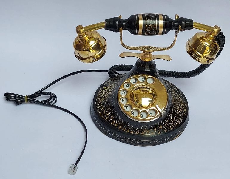 Vintage Antique Nautical Solid Brass Rotary Dial Working Telephone at Rs  2,580 / Piece in Roorkee