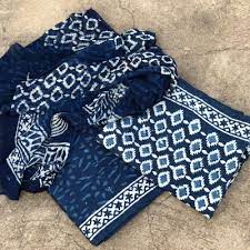 Cotton Unstitched Salwar Suit Fabric, for Garments, Technics : Handloom