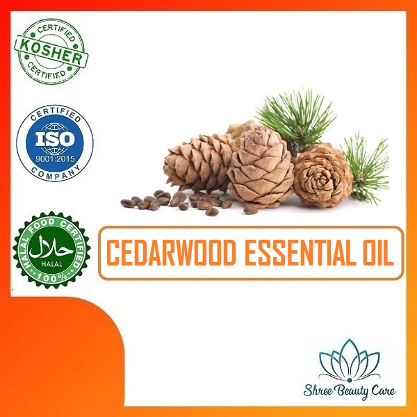 Cedarwood essential oil, for Aromatherapy, Certification : HALAL KOSHER