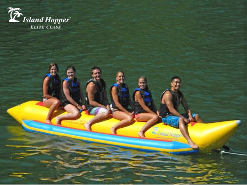 PVC Tarpaulin Banana Boat, Seating Capacity : 8 Seaters